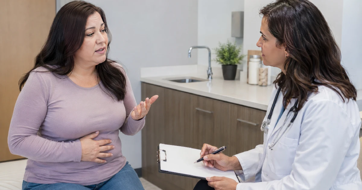 Doctor Discussing Weight Loss Injection Eligibility With A Patient by Forever Weight Loss Clinic in Chesterfield, MO